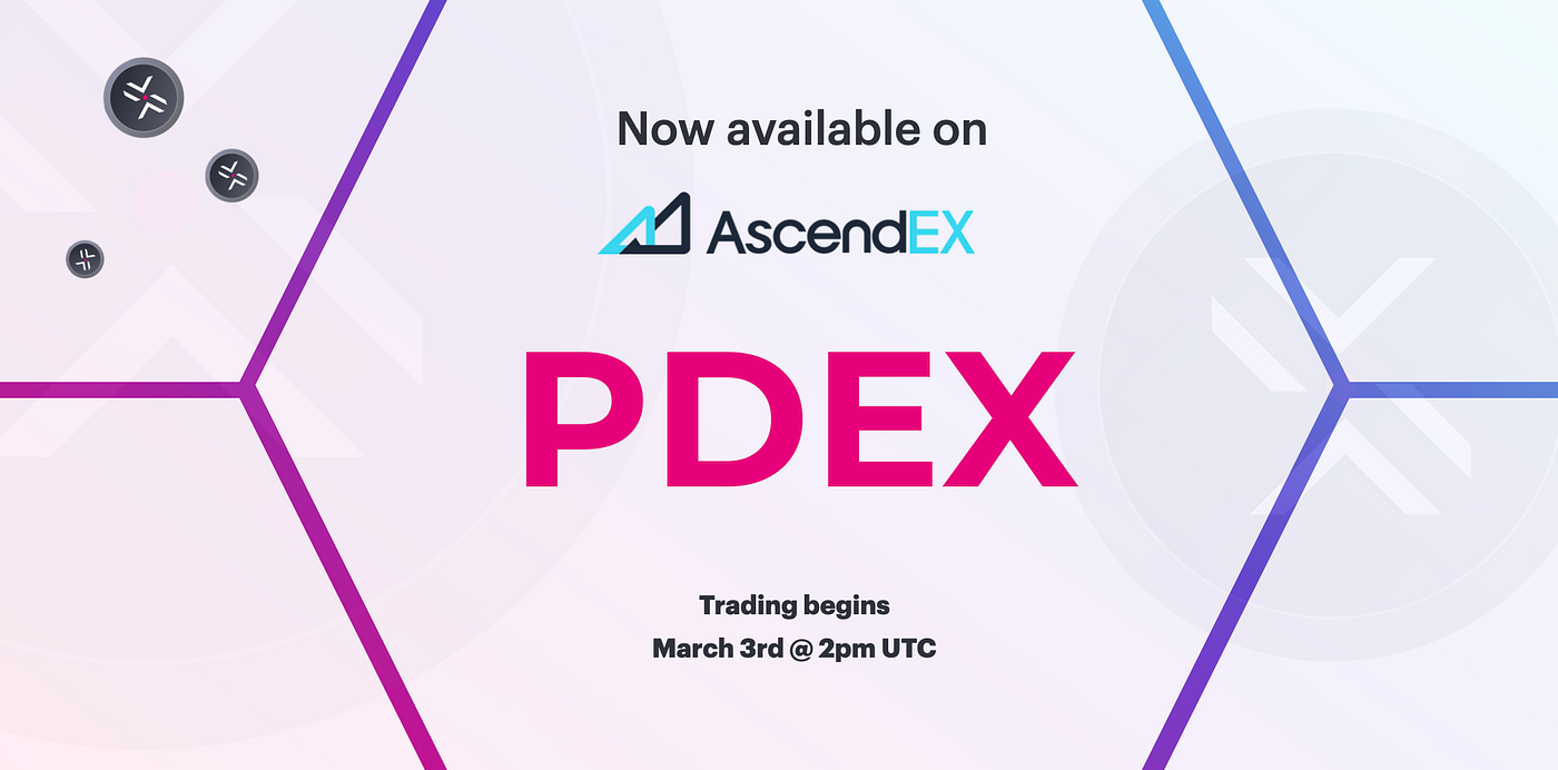 PDEX is now available on AscendEX! | by Polkadex | Medium