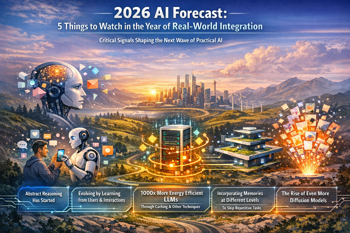 2026 AI Forecast: 5 Things to Watch in the Year of Real‑World Integration
