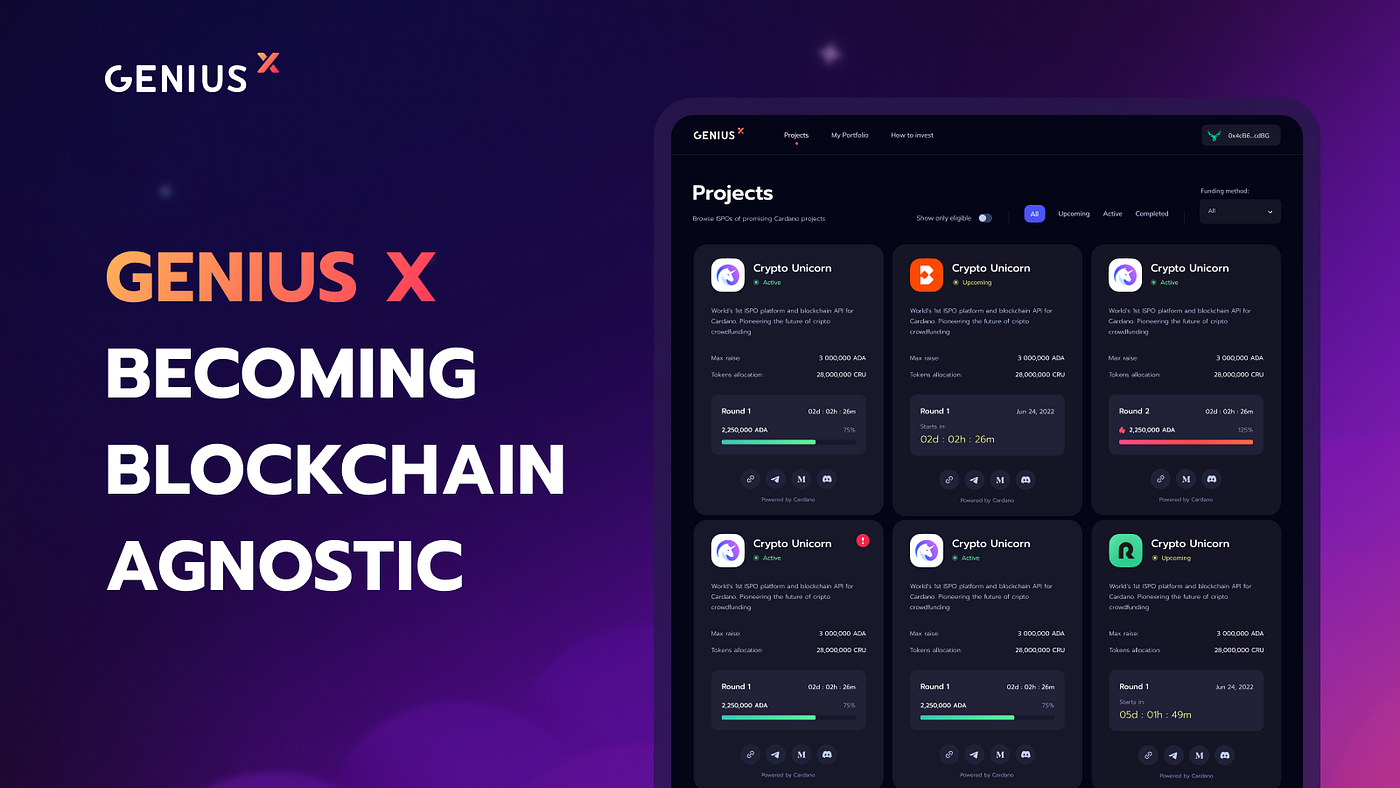 Genius X Becoming Blockchain Agnostic | by Genius X | Medium