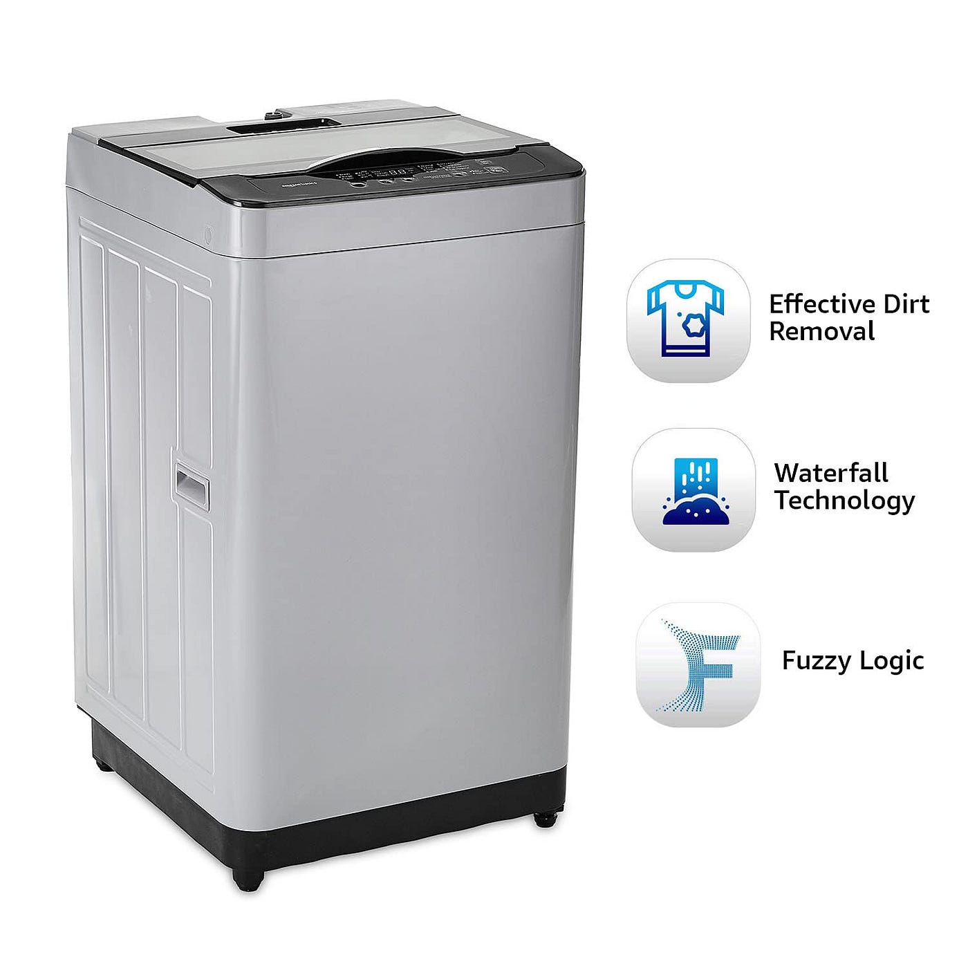 Amazon Basics 6.5 Kg Fully Automatic Top Loading Washing Machine (Grey, LED  panel, Memory Feature) | by Irfan Ahmed | Medium