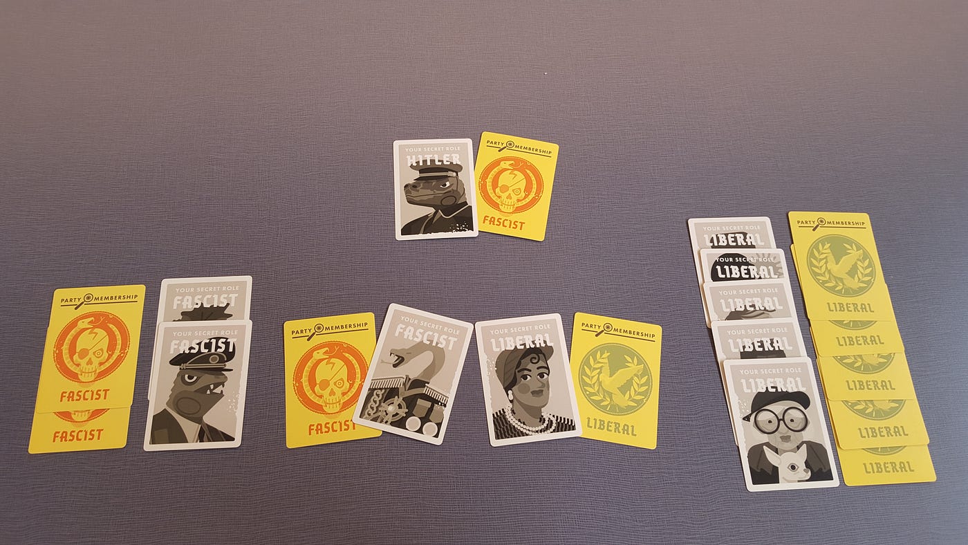 Designing the policy deck in Secret Hitler, by Tommy Maranges