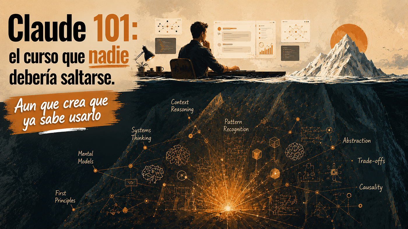 Claude 101: el curso que nadie debería saltarse. Aun que crea que ya sabe usarlo
