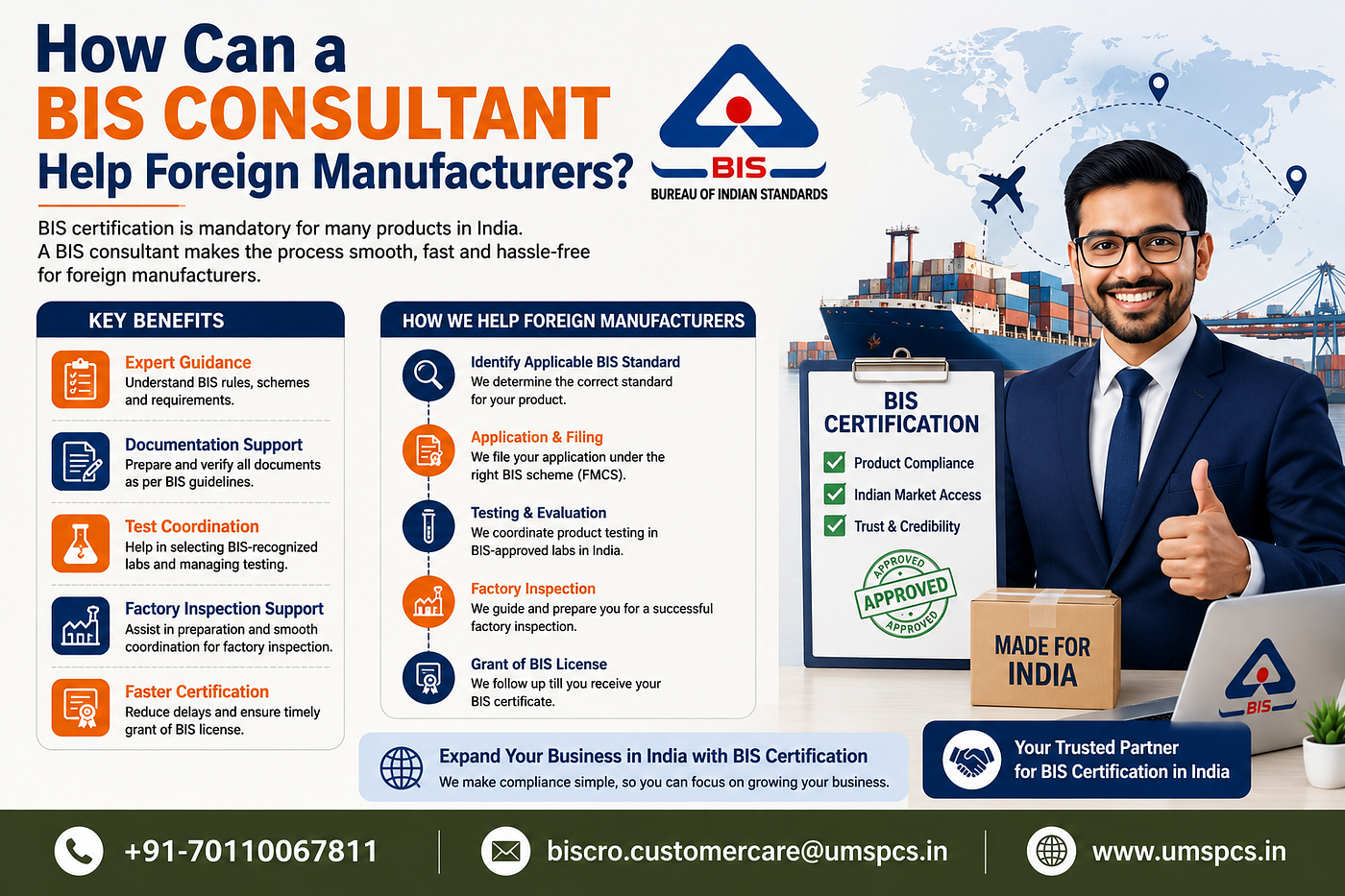 How Can a BIS Consultant Help Foreign Manufacturers?