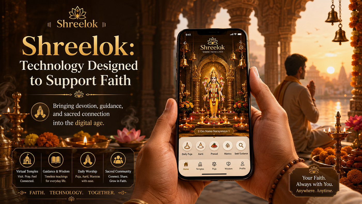 Shreelok: Technology Designed to Support Faith