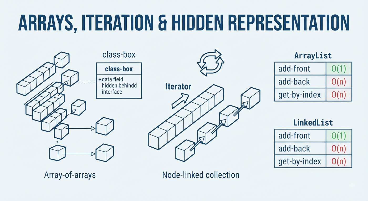 Understanding Java Arrays and Lists — The Theory Behind Representation, Information Hiding, and the…