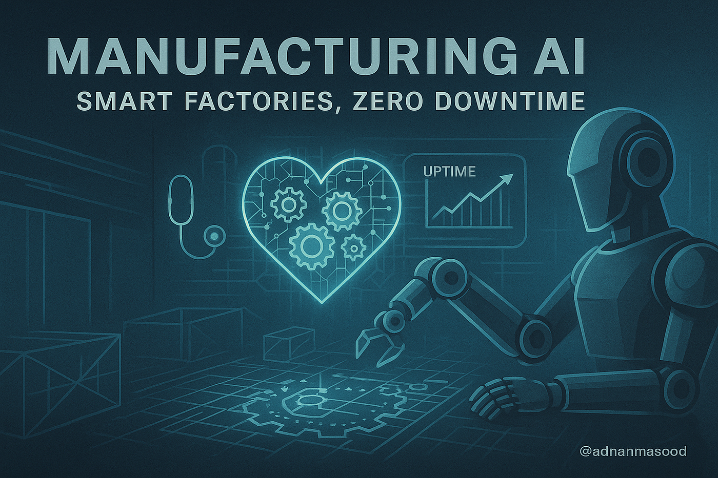 AI Use-Case Compass — Manufacturing: Smart Factories, Zero Downtime | by  Adnan Masood, PhD. | Medium