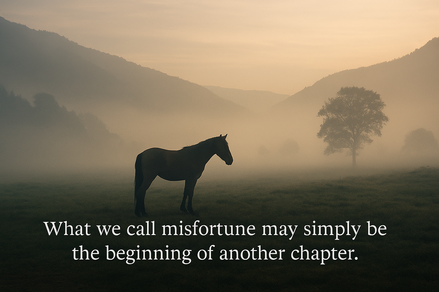 Sai Weng Lost His Horse: When Misfortune Becomes a Gift | by Adrian Cole |  The Quiet Step | Medium