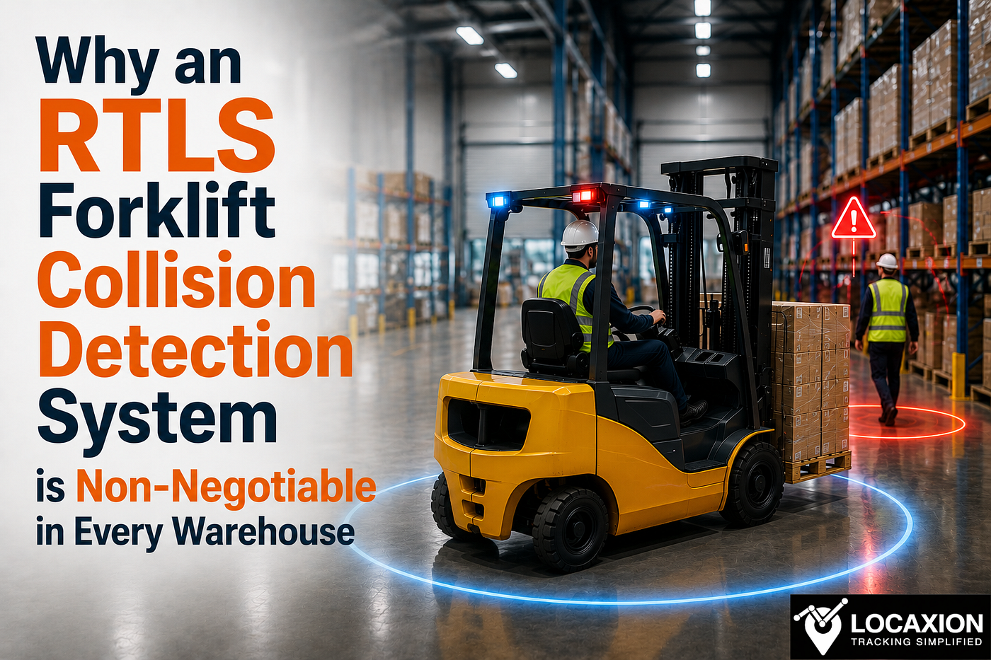 Why an RTLS Forklift Collision Detection System is Non-Negotiable in Every Warehouse