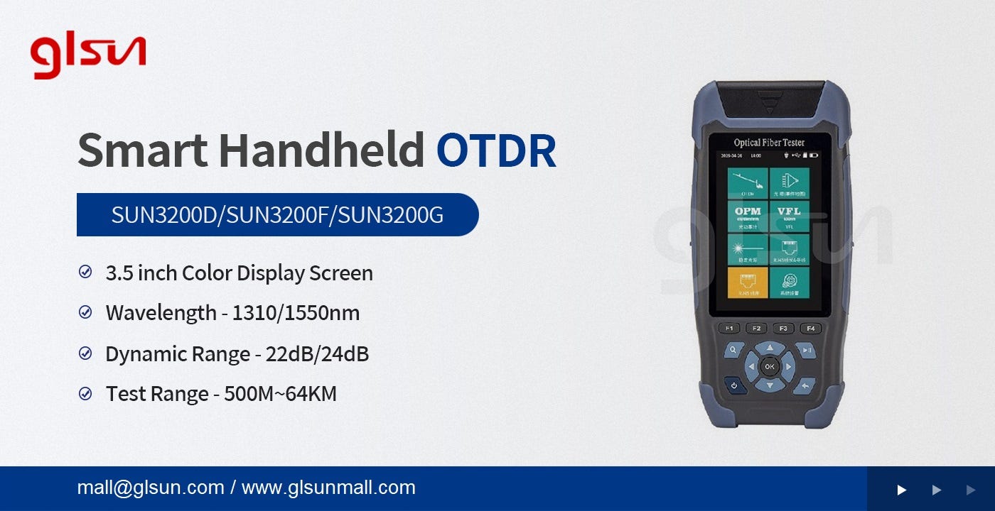 GLSUN SUN3200 Series Optical Time Domain Reflectometer