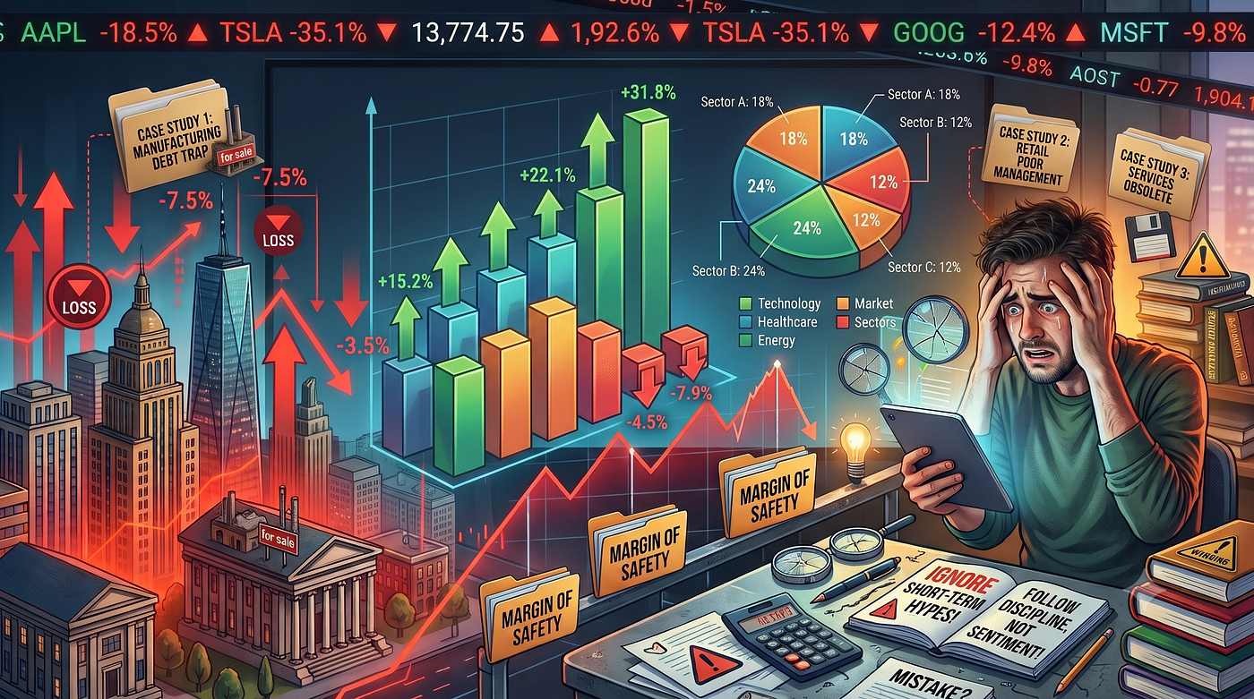 Value Investing for Beginners (Part 5): The Mistakes That Turn Cheap Stocks Into Expensive Lessons