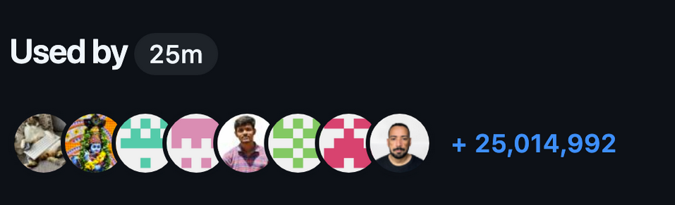 GitHub React Users