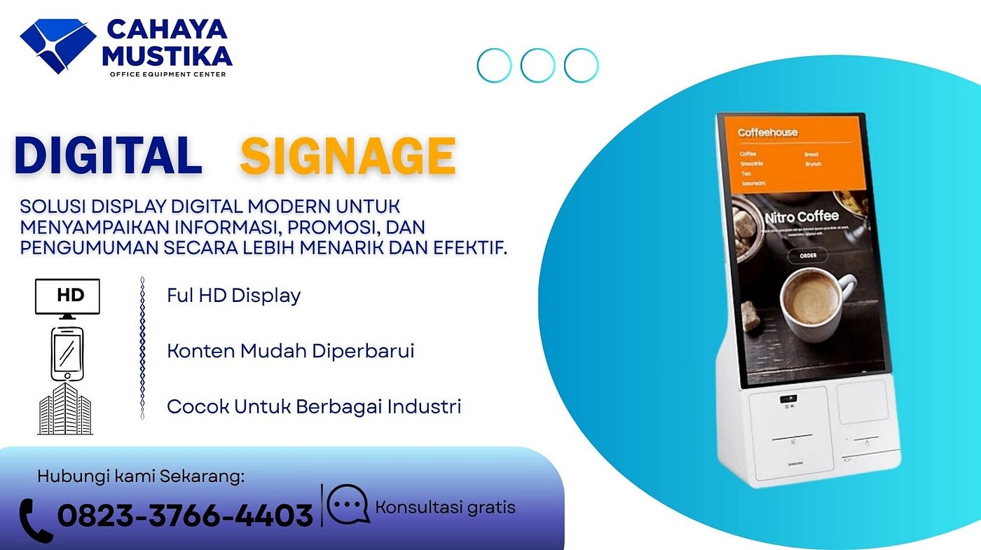 WA 0823–3766–4403, Jual Digital Signage Lg di Semarang
