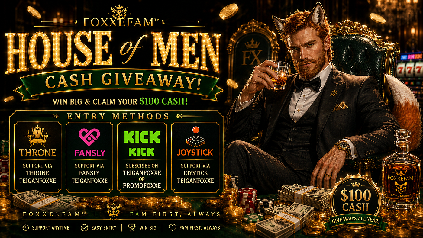 🚨💰 THE FOXXEFAM™ GIVEAWAYS HAVE BEEN UPGRADED! 💰🚨