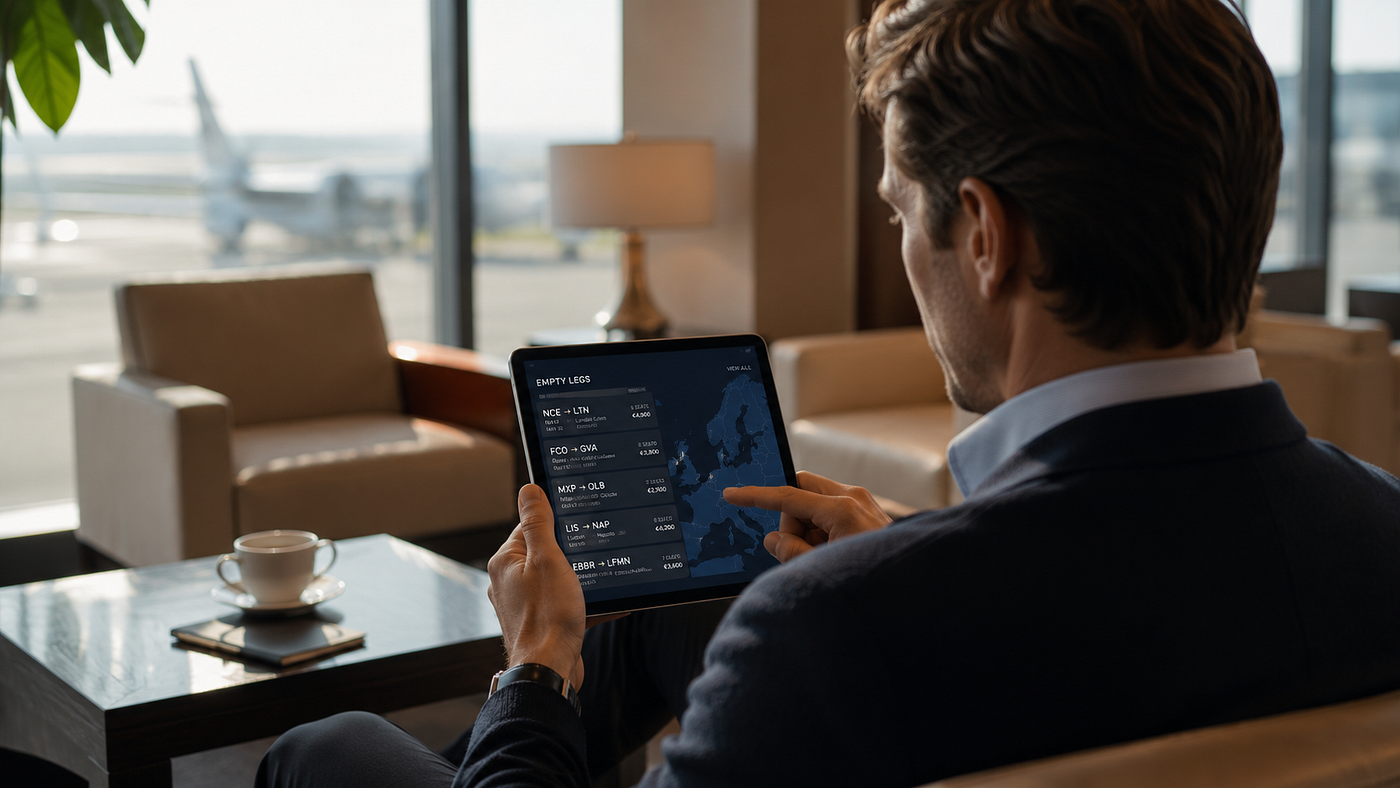 Because empty leg inventory changes constantly, monitoring a live, filterable listing board is more effective than one-off searches.