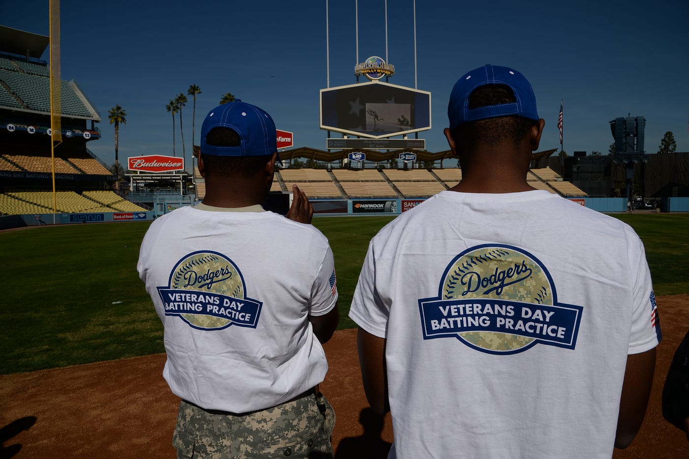 Veterans Day activities include Dodger Stadium batting practice and L.A.  parade with Lasorda | by Yvonne Carrasco | Dodger Insider