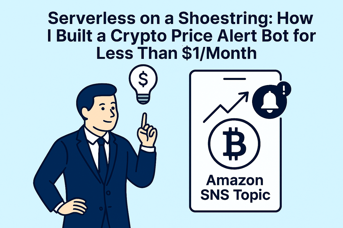 Serverless on a Shoestring: How I Built a Crypto Price Alert Bot for Less  Than $1/Month | by Lucky Nautiyal | AWS in Plain English
