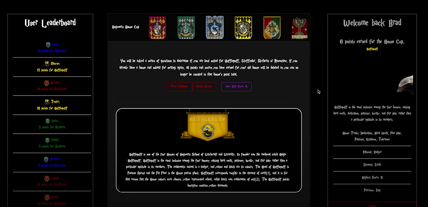 Pottermore Sorting Quiz (all possible questions)  Pottermore sorting,  Sorting quiz, Pottermore sorting quiz