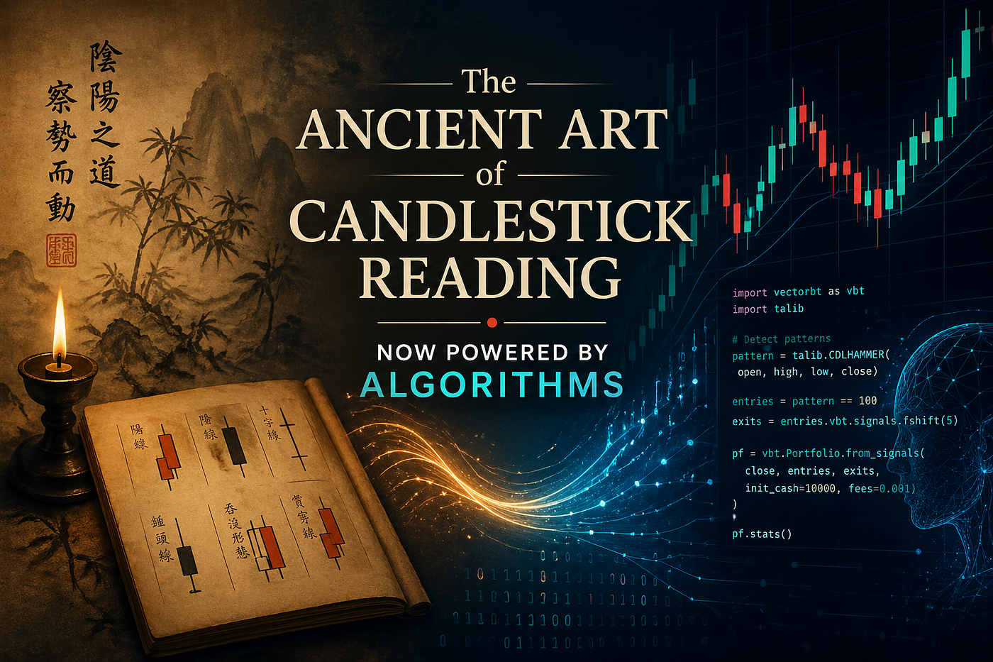 The Ancient Art of Candlestick Reading — Now Powered by Algorithms