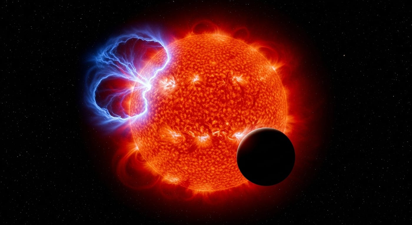 Digital artist’s impression of the closest star