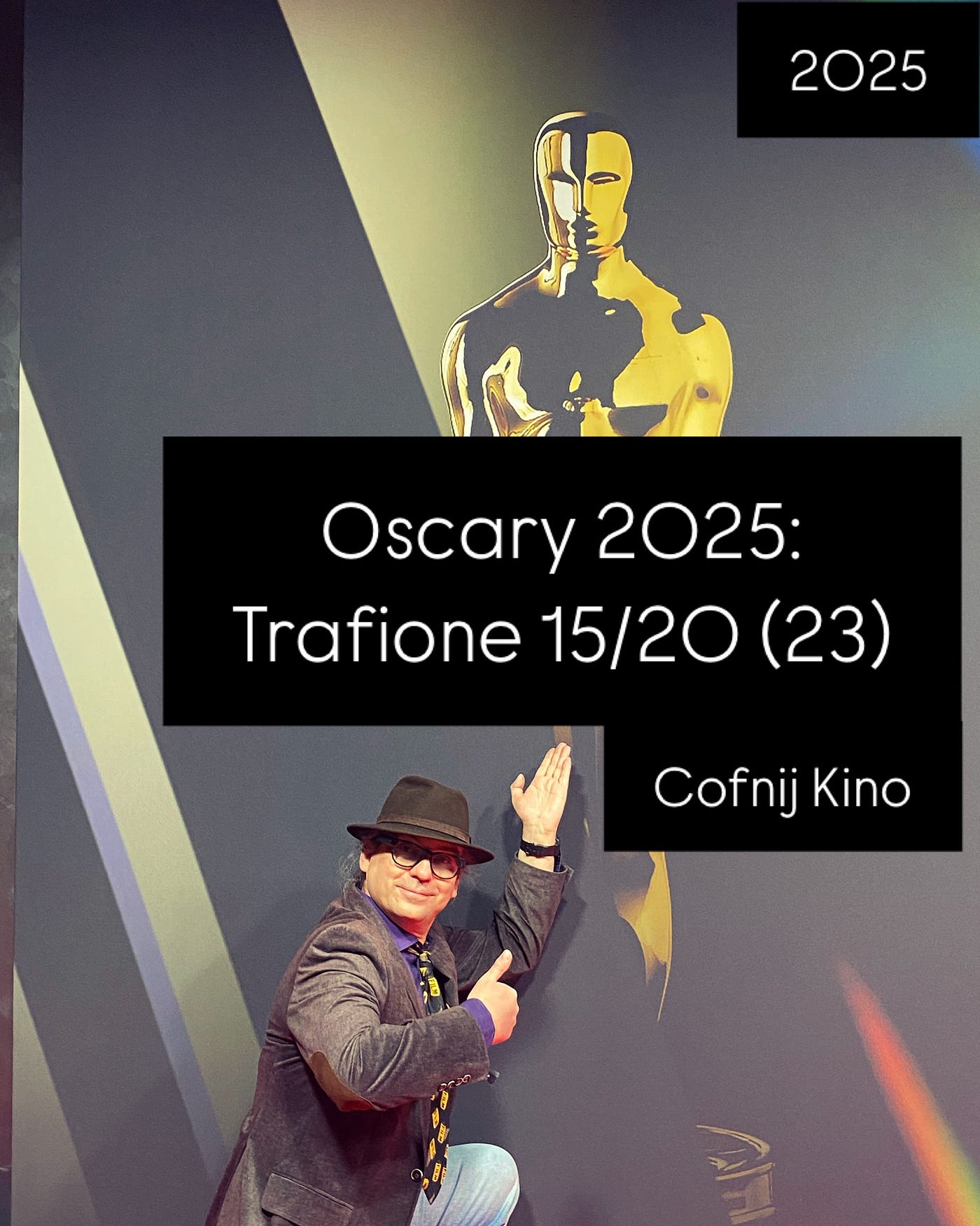 🏆 Oscary 2025 – Cofnij Kino trafiło 👉15/20 statuetek