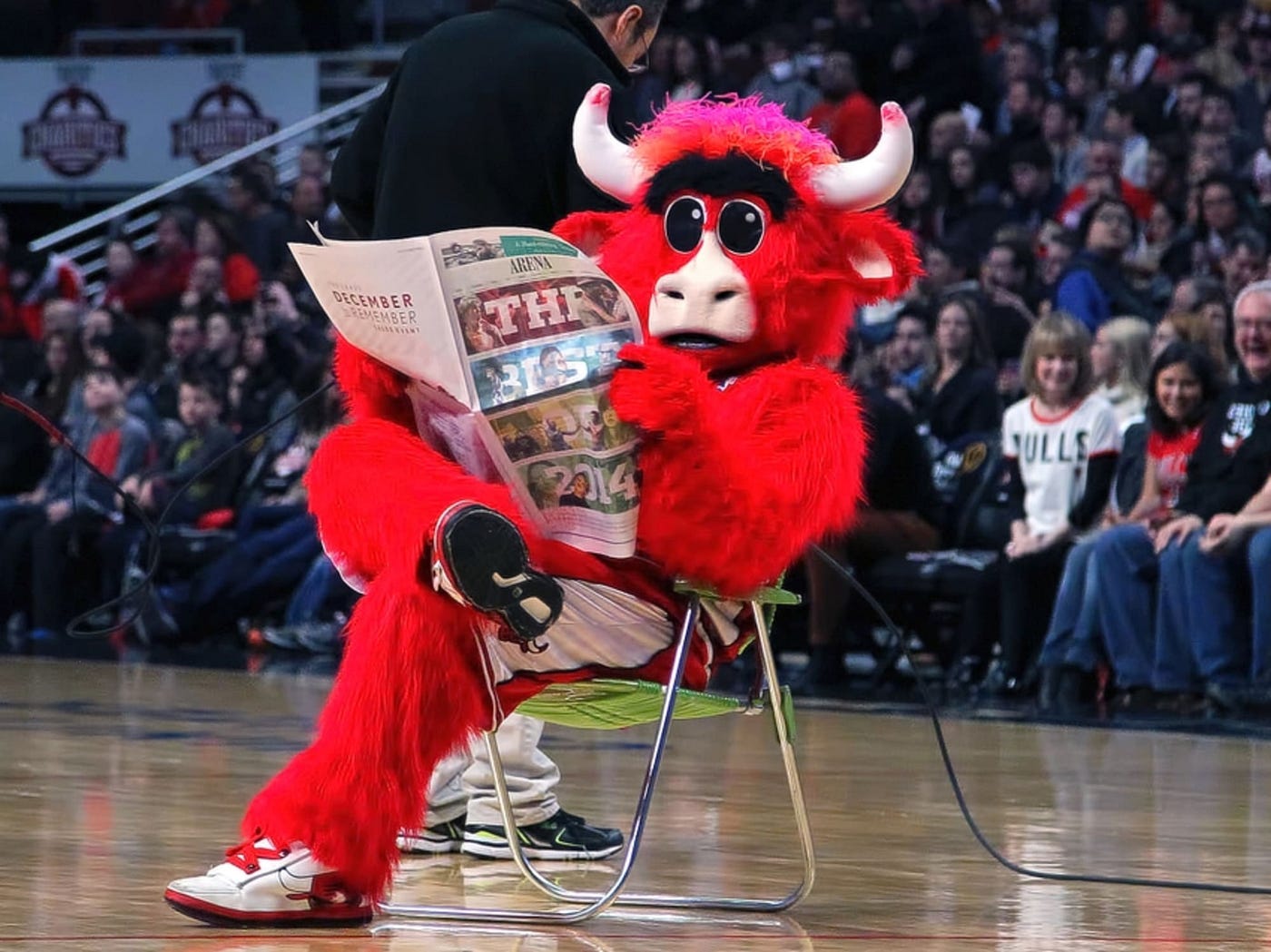 sports Benny The Bull Mascot Costume