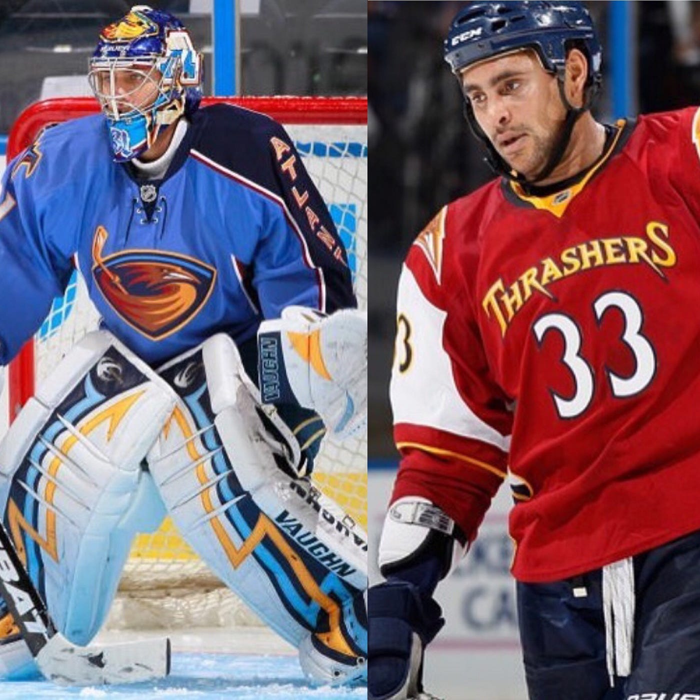 The Atlanta Thrashers wore the most forgettable jersey in NHL history