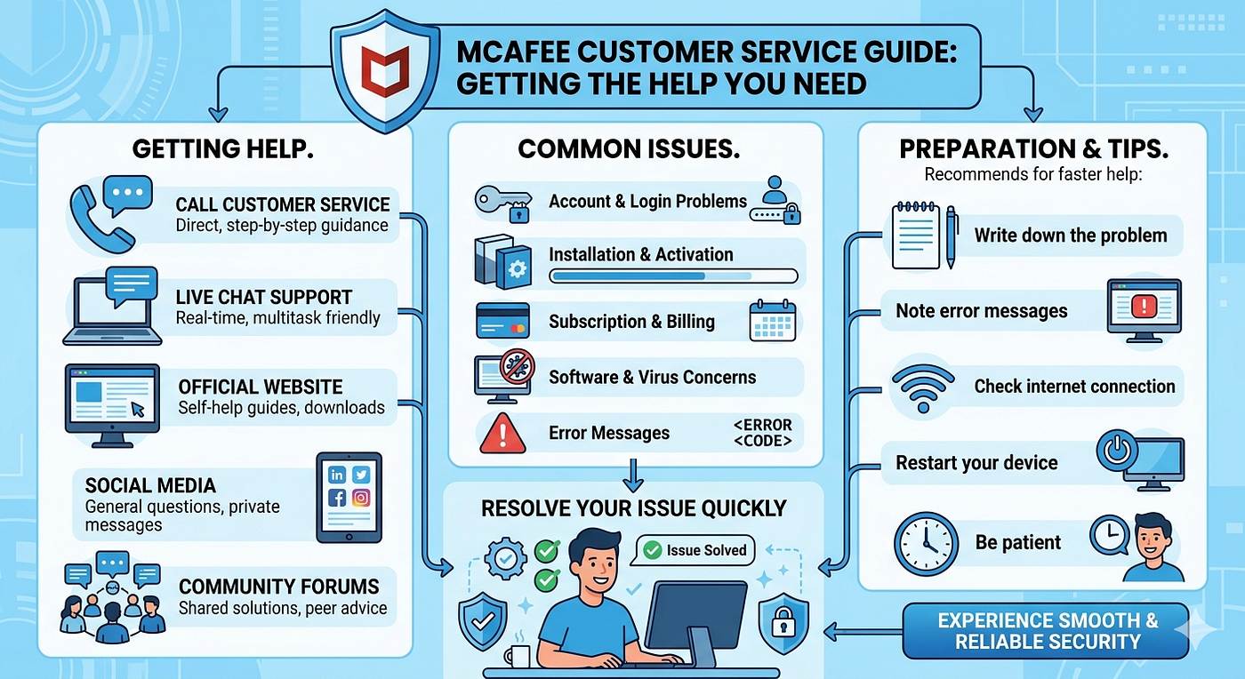 How to Contact McAfee Customer Service?