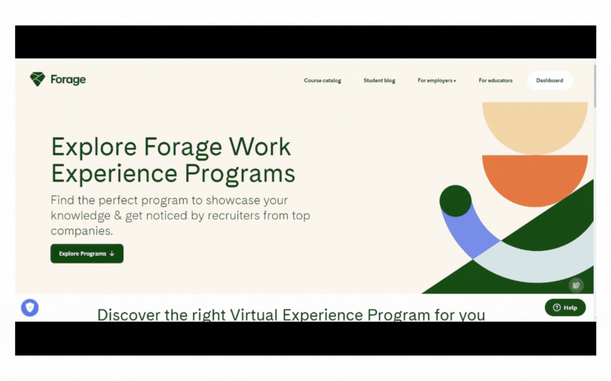 Forage – Complete Virtual Work Experiences with Top Employers