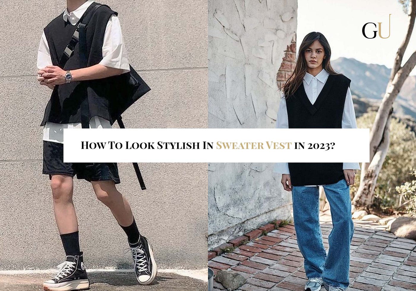 Sweater Vests For Women 2023: 30 Best Outfits To Copy in 2023