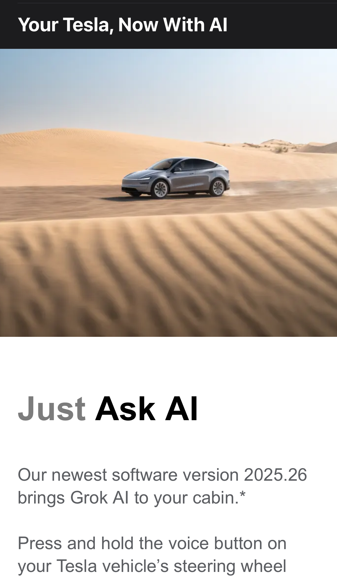 Tesla AI — Why?. Your Tesla, Now With Grok | by Valerie | Dare To Be Better  | Medium