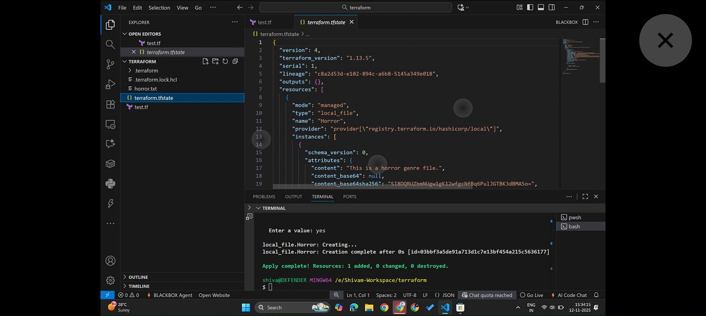 🌍 Getting Started with Terraform on Windows — Step-by-Step Guide