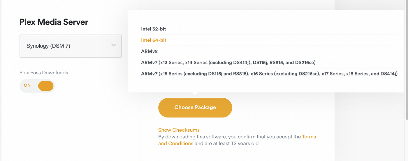 Setting up Plex Server on Synology DSM 7 (DS720+) - janac - Medium