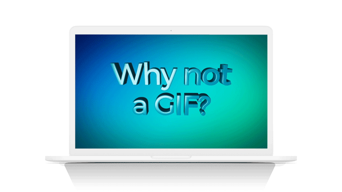 Create an animated GIF to showcase your software