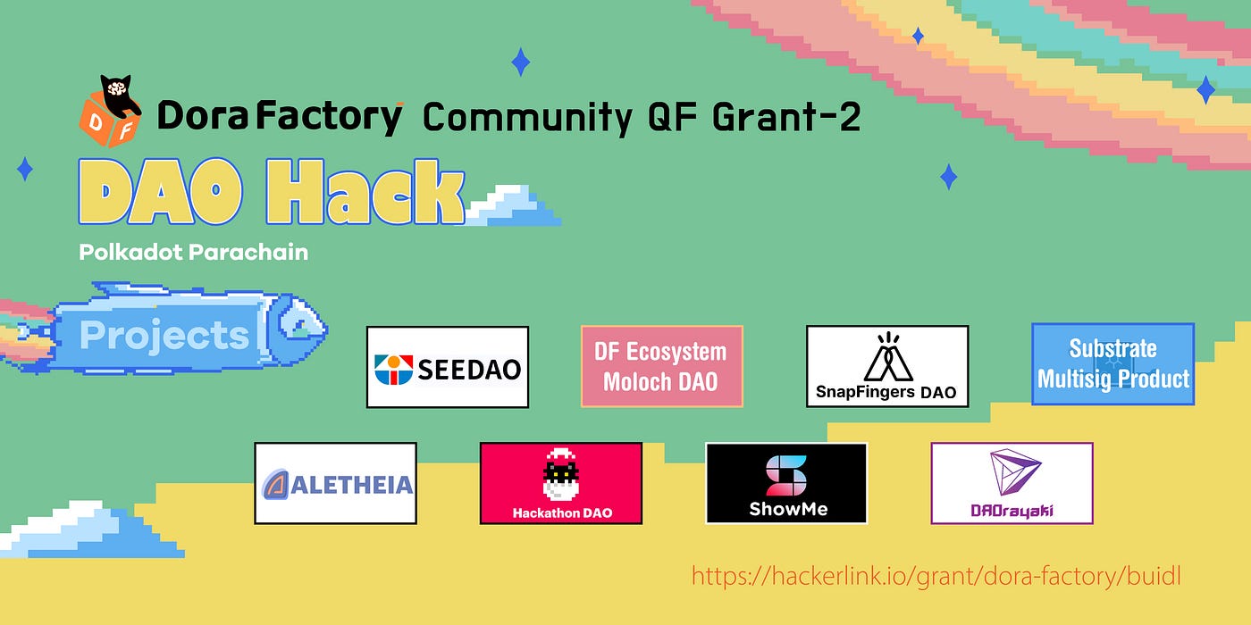 Dora Factory Community Grant-2 Voting Guide | by DoraHacks | Medium