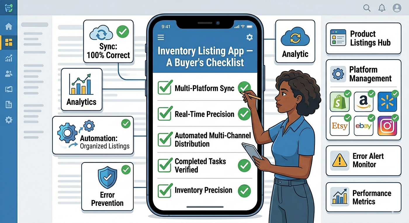 The Smart Seller’s Buyer Checklist: Everything to Look for in an Inventory Listing App