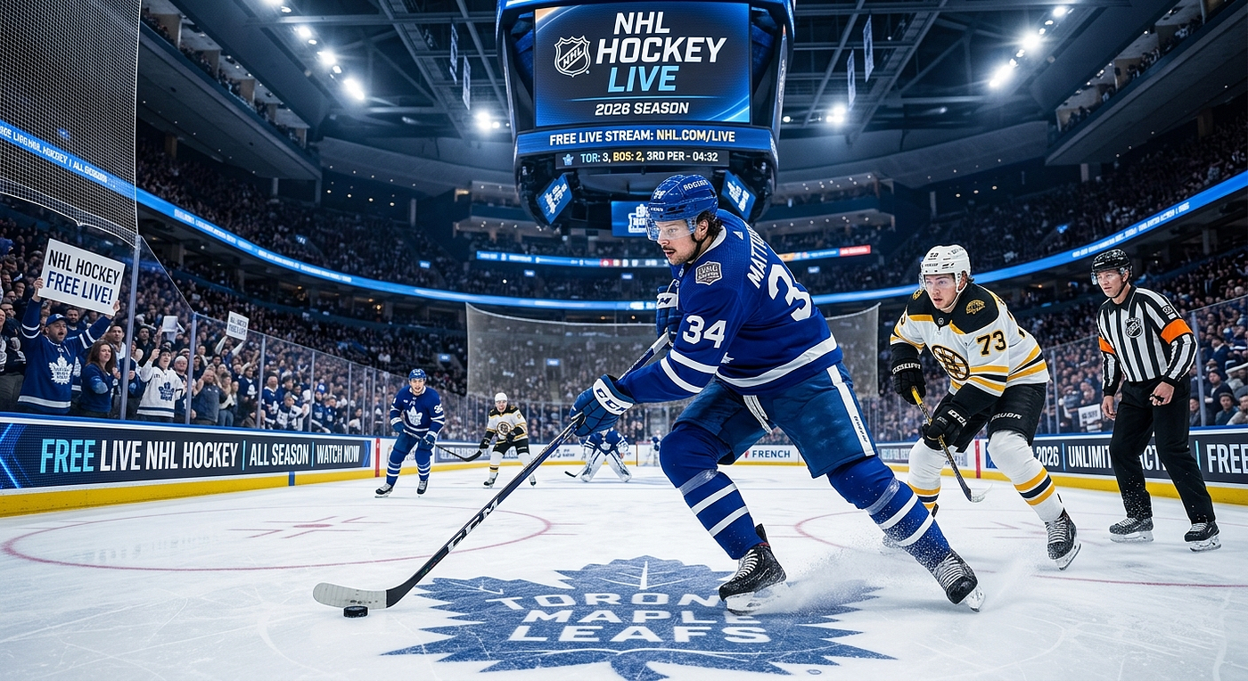 How to Watch NHL Ice Hockey Match Live 2026 Anywhere