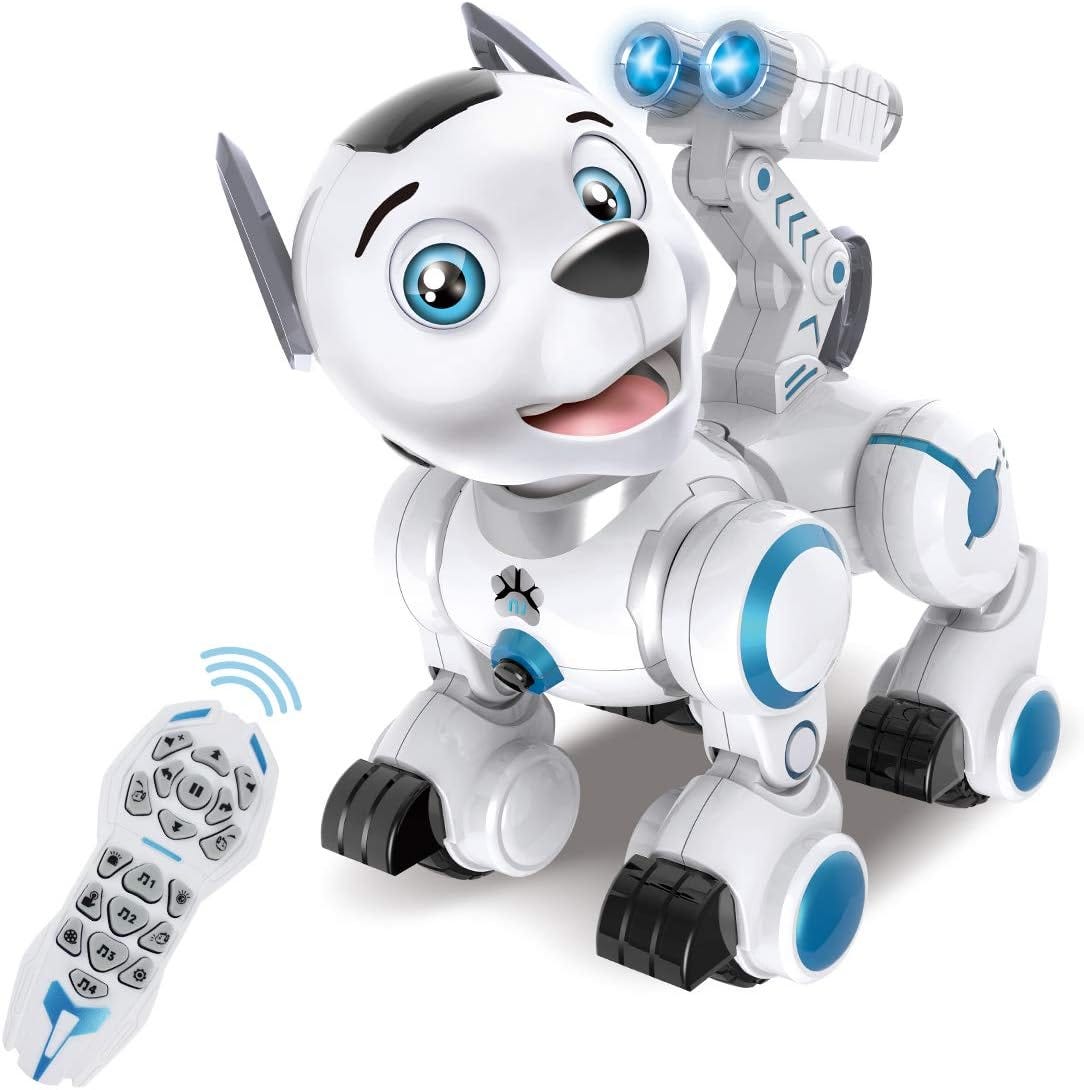 Smart Robot Dog Toy Led Rechargeable Touch Voice Control