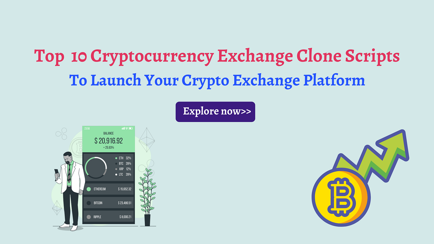 Top 10 Cryptocurrency Exchange Clone Scripts to launch Your Crypto Exchange  Platform | Medium