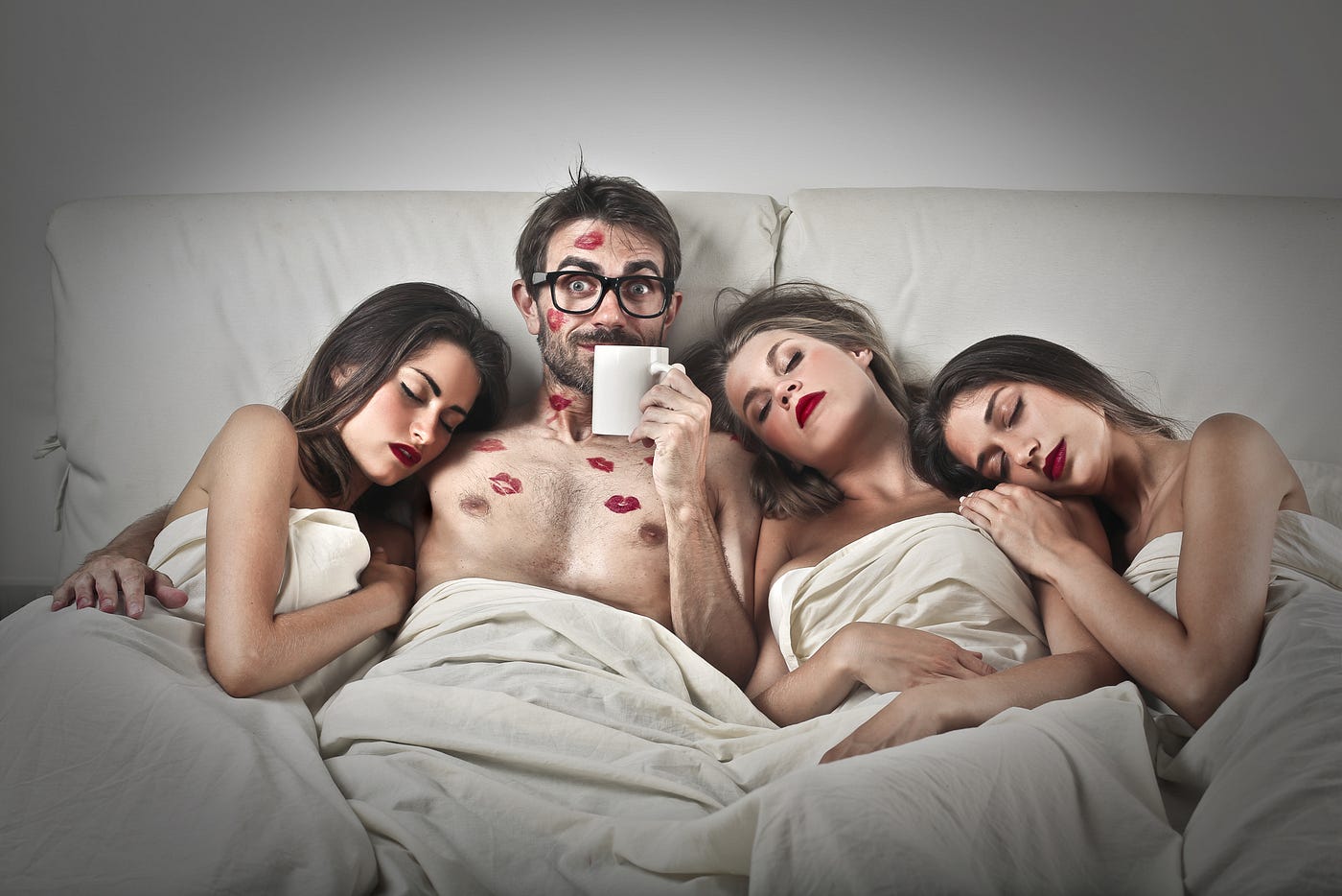 Group sex is a logistical nightmare photo