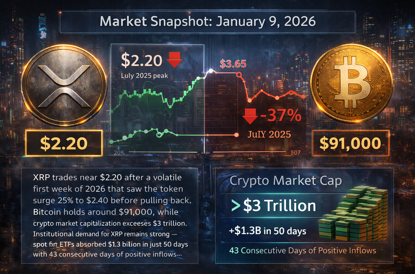 XRP Deep Dive: When Institutional Victory Meets Whale Distribution | by  William C.C. Steele | Coinmonks | Jan, 2026 | Medium