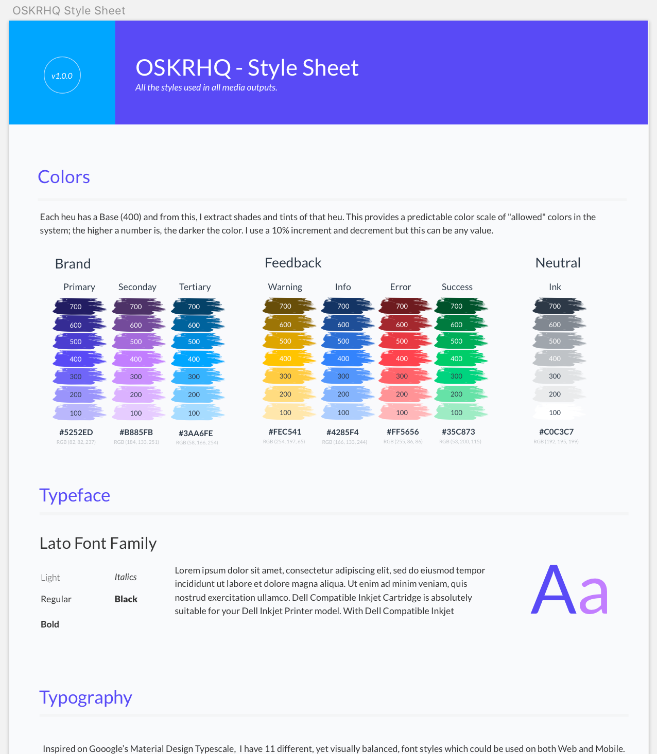 Design tokens cheatsheet. A Design System's strength comes from…, by Oscar  Gonzalez, WAS