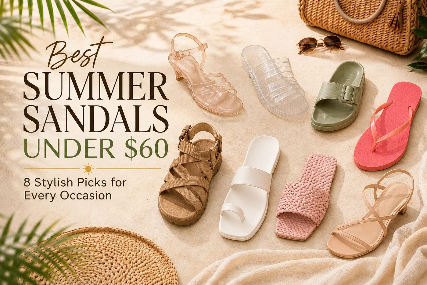 Affordable Summer Sandals Under $60 That Combine Comfort and Style