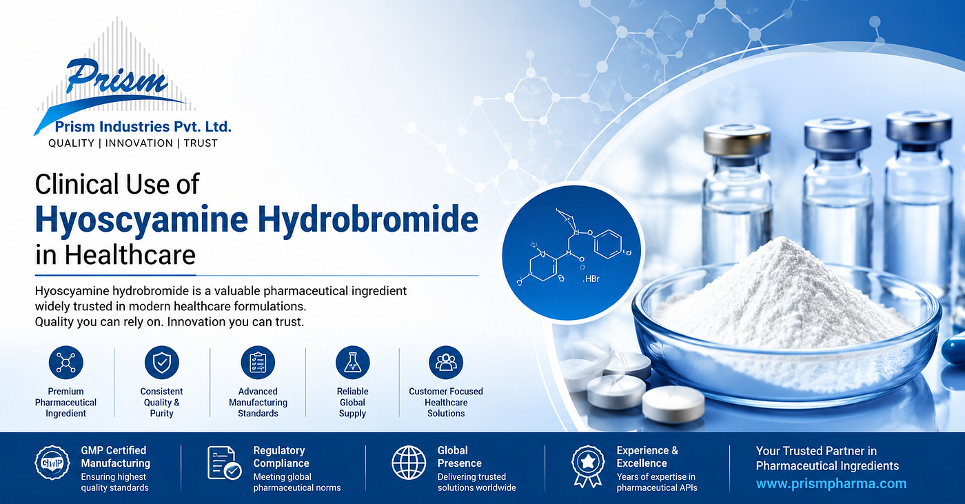 Clinical Use of Hyoscyamine Hydrobromide in Healthcare