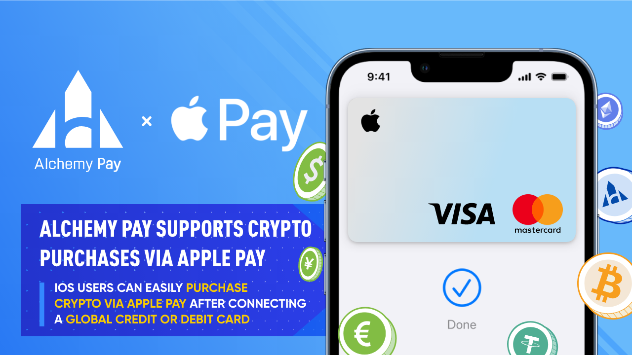 Alchemy Pay Supporting Apple Pay for On-Ramp Fiat-to-Crypto Purchases | by  Alchemy Pay | Medium