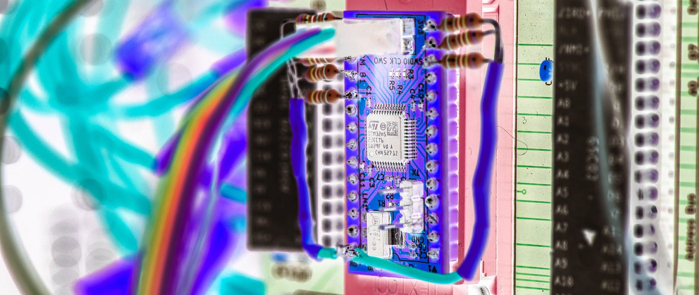 McROM: STM32 code for a ROM emulator