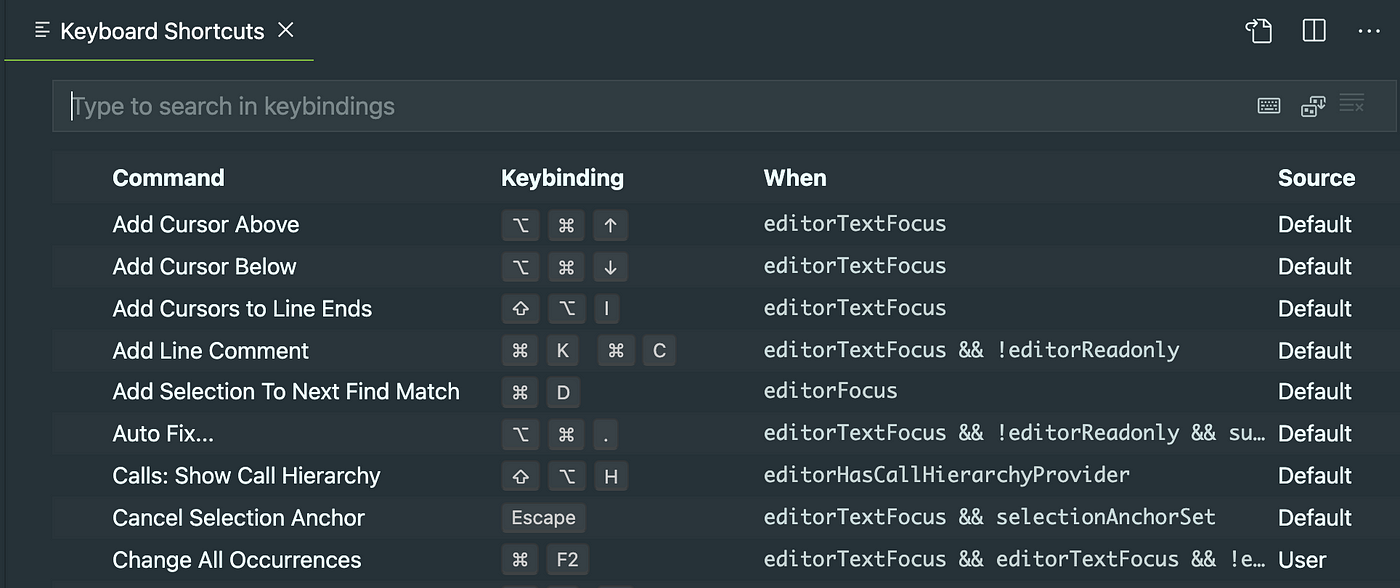 New Keybinds for Keyboard Navigation - Announcements - Developer