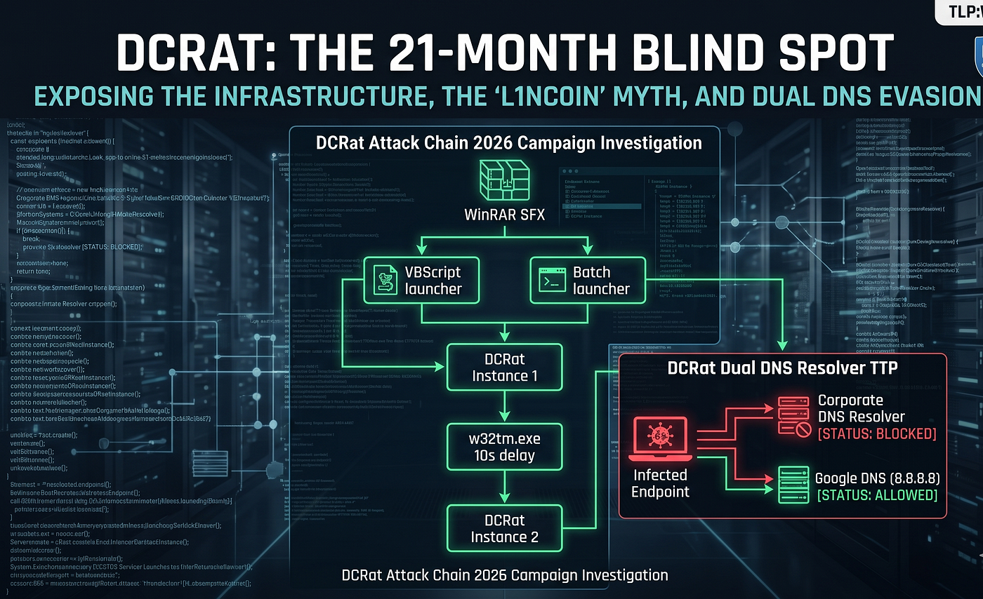The 21-Month Blind Spot: Why DCRat is still Evading Enterprise Defenses in 2026