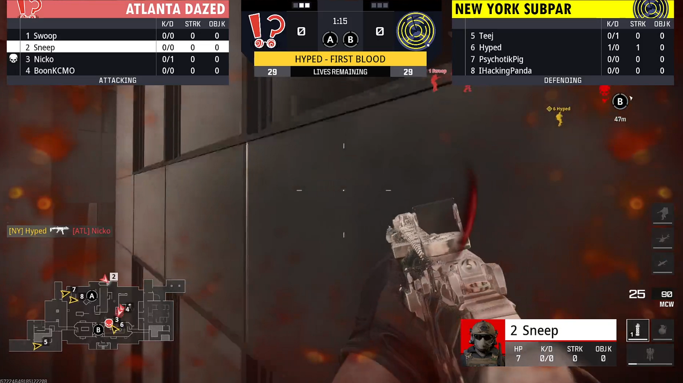 Call of Duty Rec League: MW3 Winter Season — Week 1 Review