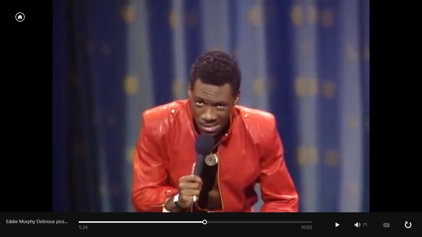 Eddie Murphy Delirious Ice Cream