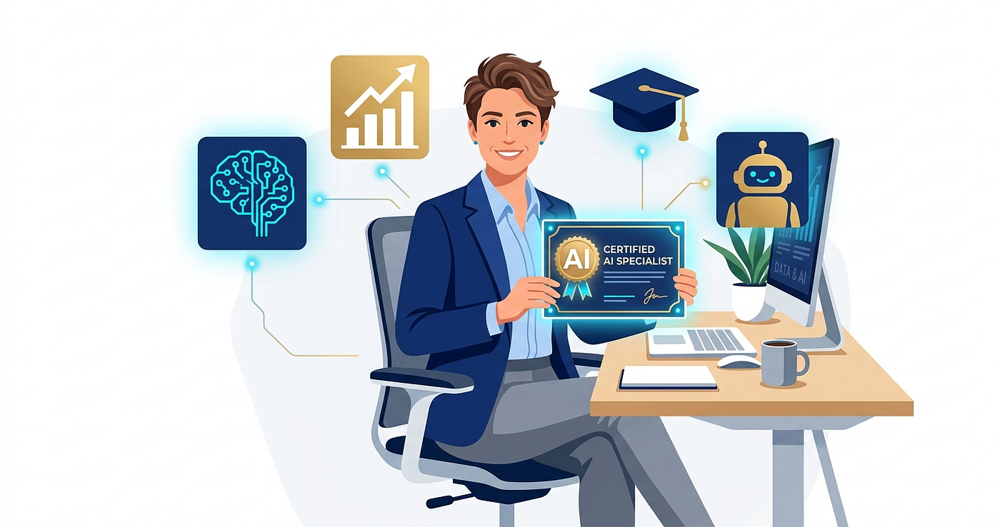 The Best AI Course with Certificate for Professionals in 2026 (Ranked & Reviewed)